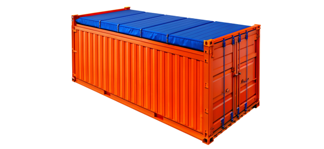 20`OT open top containers