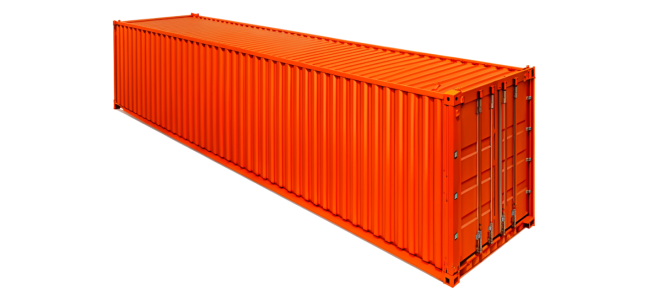 Standard containers 40`DC